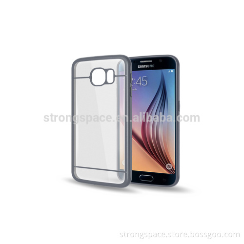 High quality PC + TPU hybrid shockproof case cover for Samsung Galaxy S6